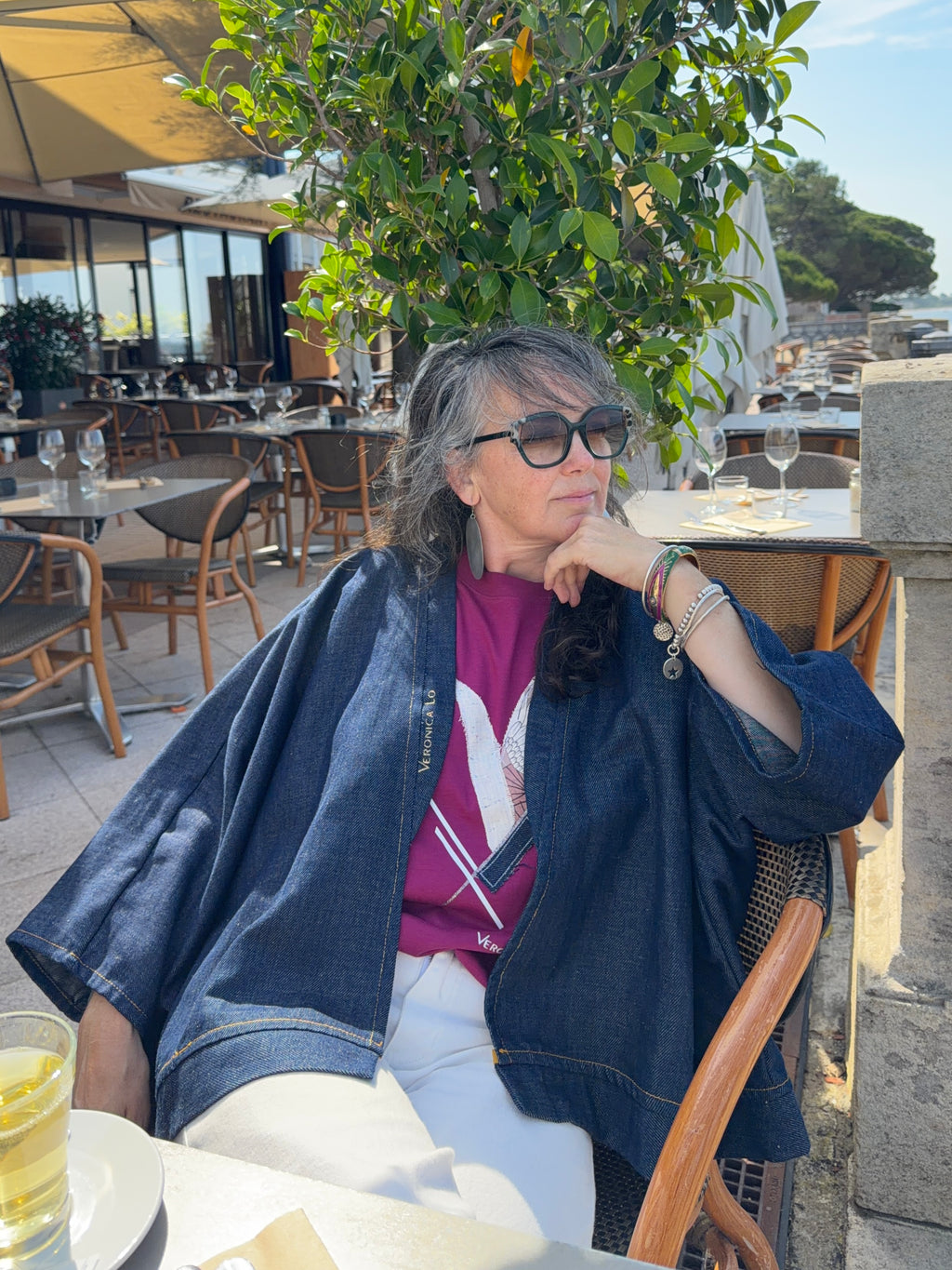Kimono DENIM Veronica Lo