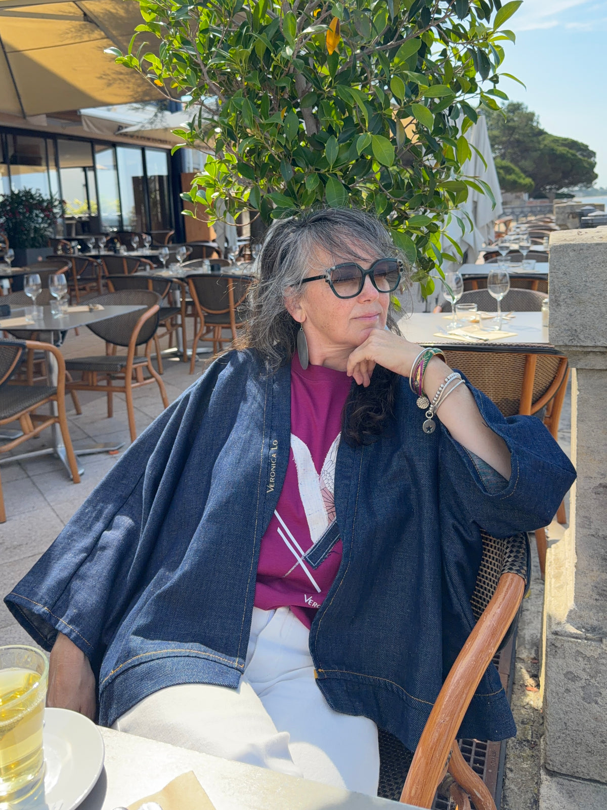 Kimono DENIM Veronica Lo
