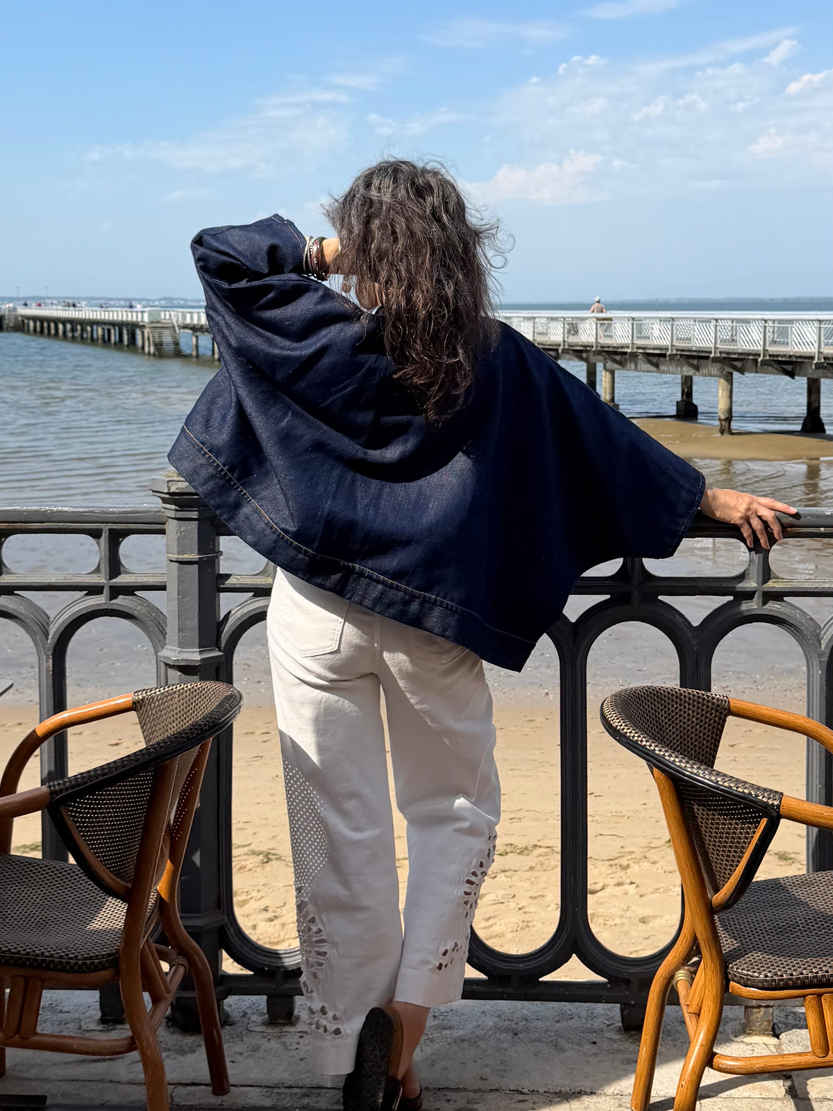 Kimono DENIM Veronica Lo