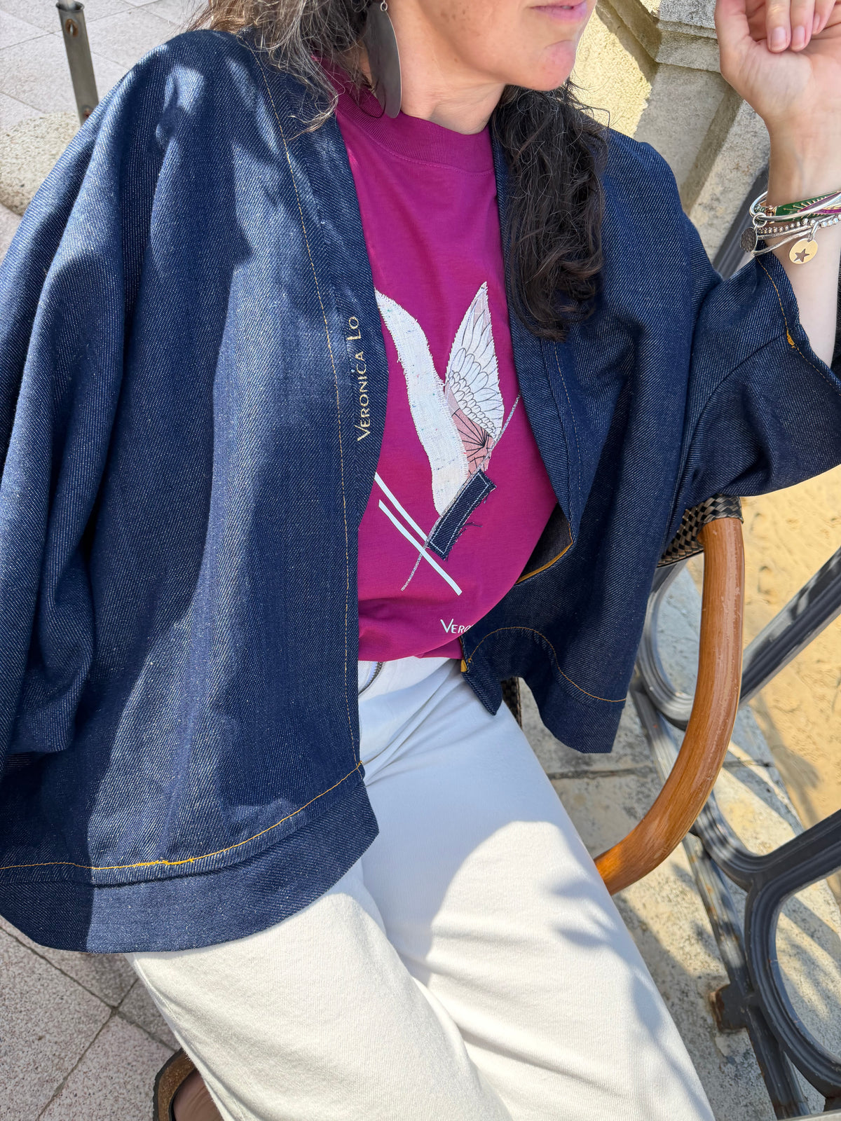Kimono DENIM Veronica Lo