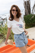 Le Tee-shirt CINAMOM - Blanc Veronica Lo
