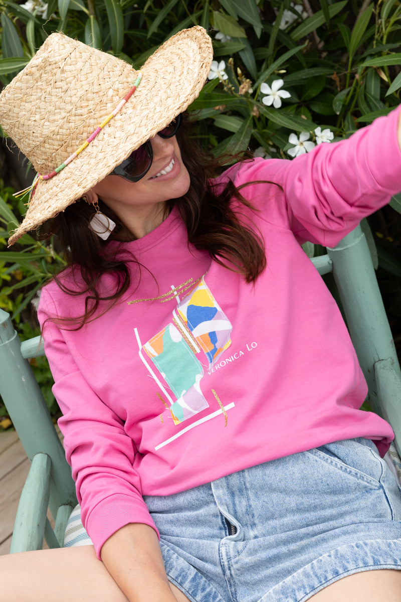 Le Sweat Rose Veronica Lo