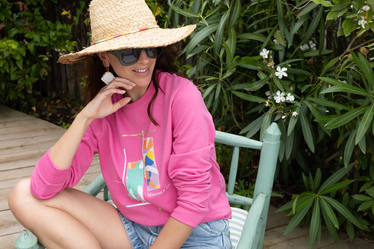 Le Sweat Rose Veronica Lo