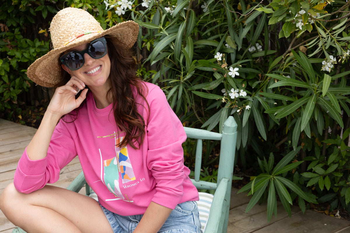 Le Sweat Rose Veronica Lo
