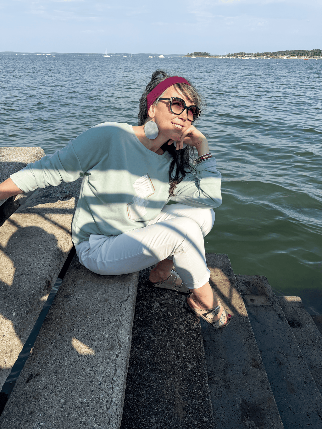 Le Sweat Celadon Veronica Lo