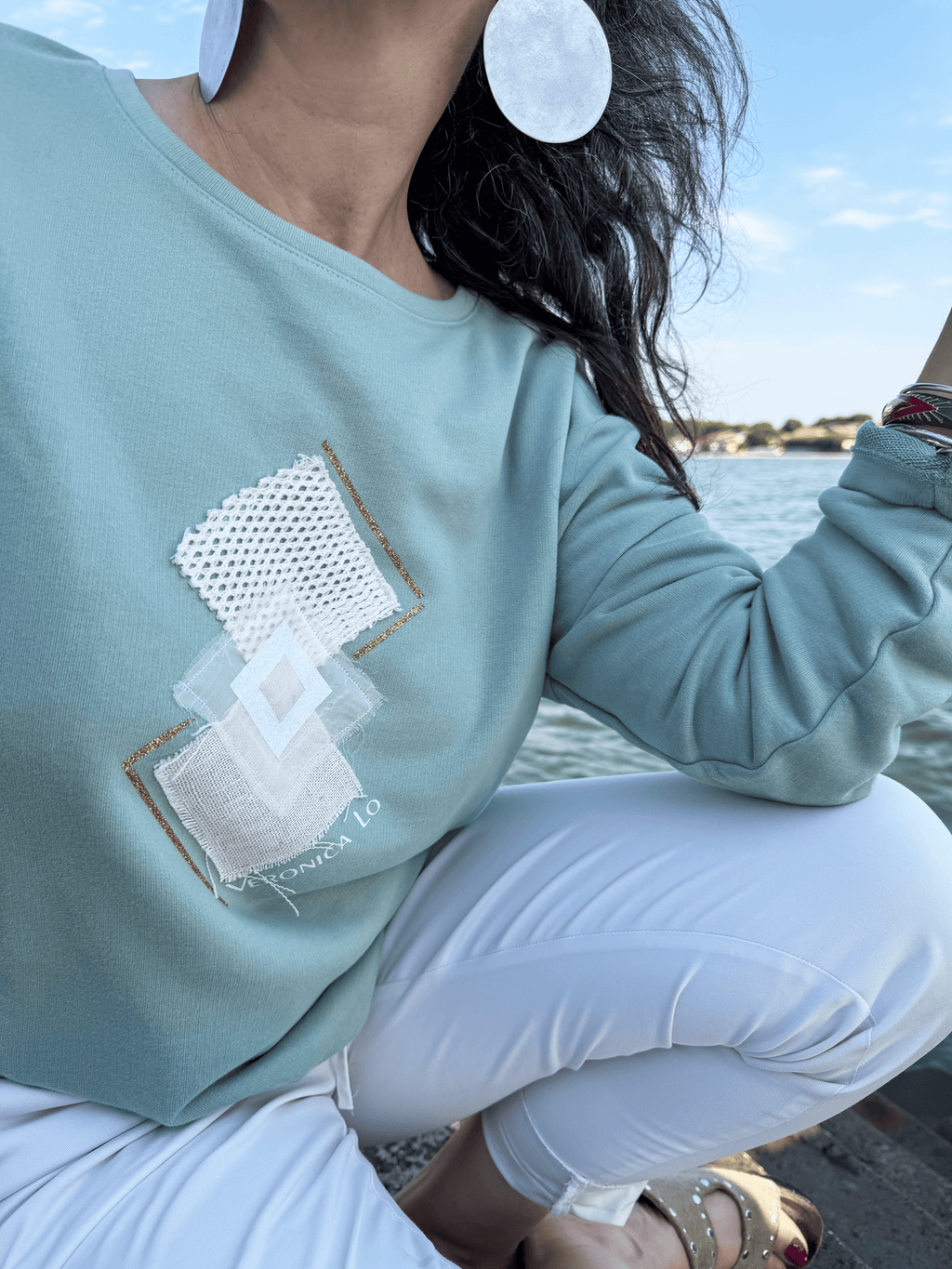 Le Sweat Celadon Veronica Lo