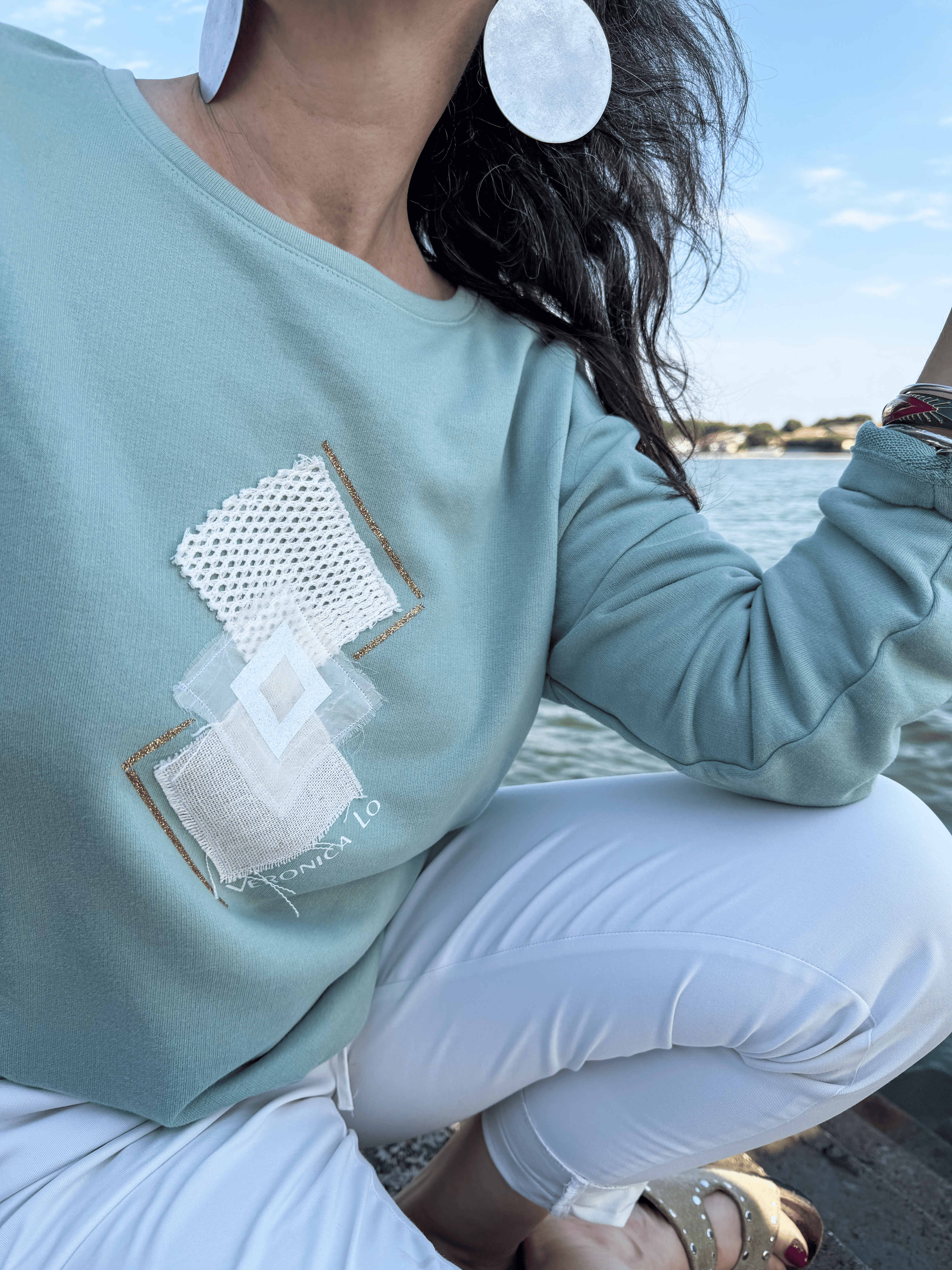 Le Sweat Celadon Veronica Lo