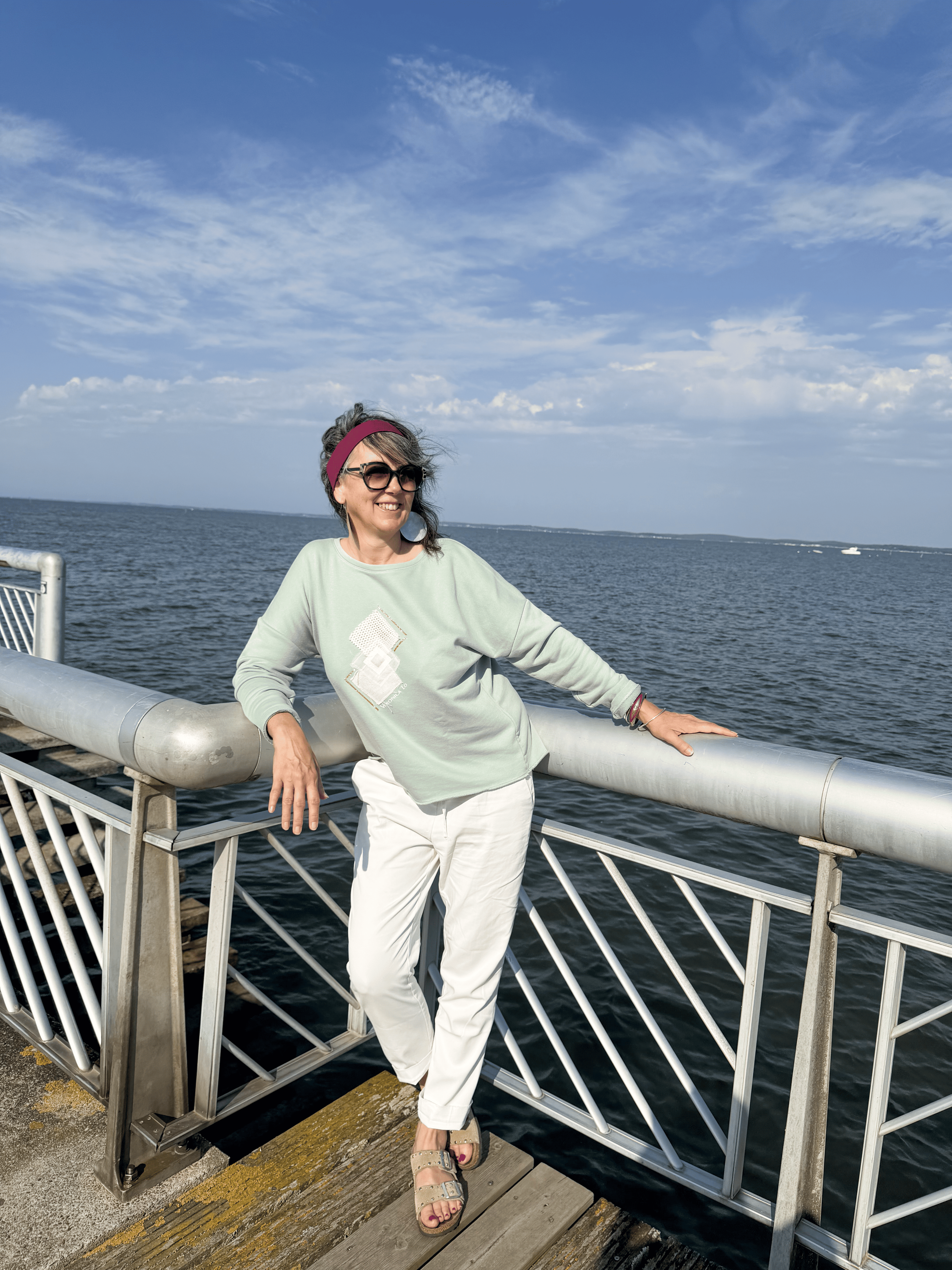 Le Sweat Celadon Veronica Lo