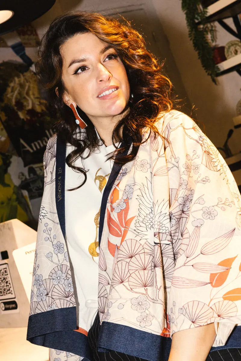 Kimono Tori sable Veronica Lo
